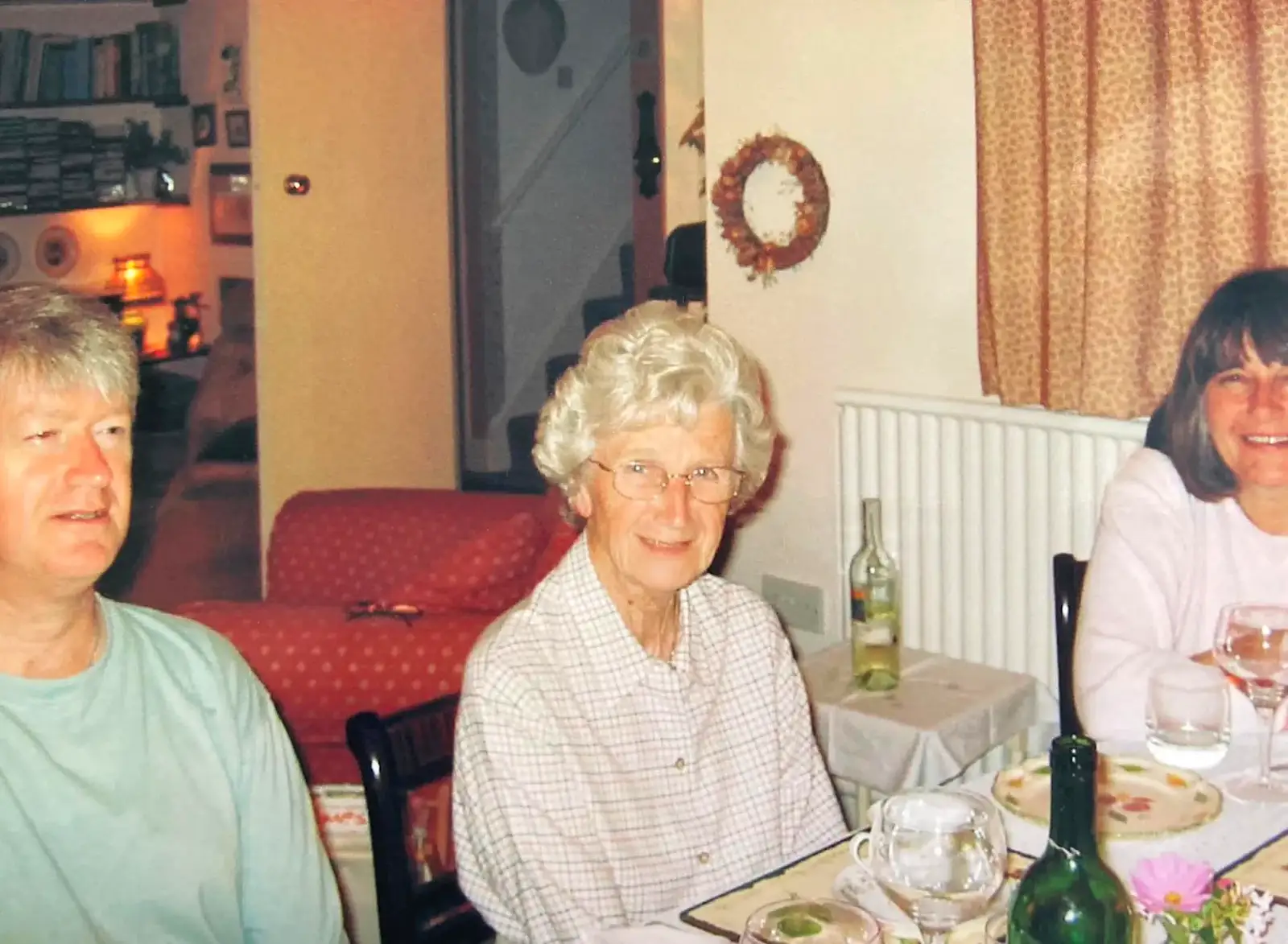 Grandmother round at N&C's, from A Late 1980s Miscellany, Barton on Sea, Burton and Elsewhere - 1st September 1988