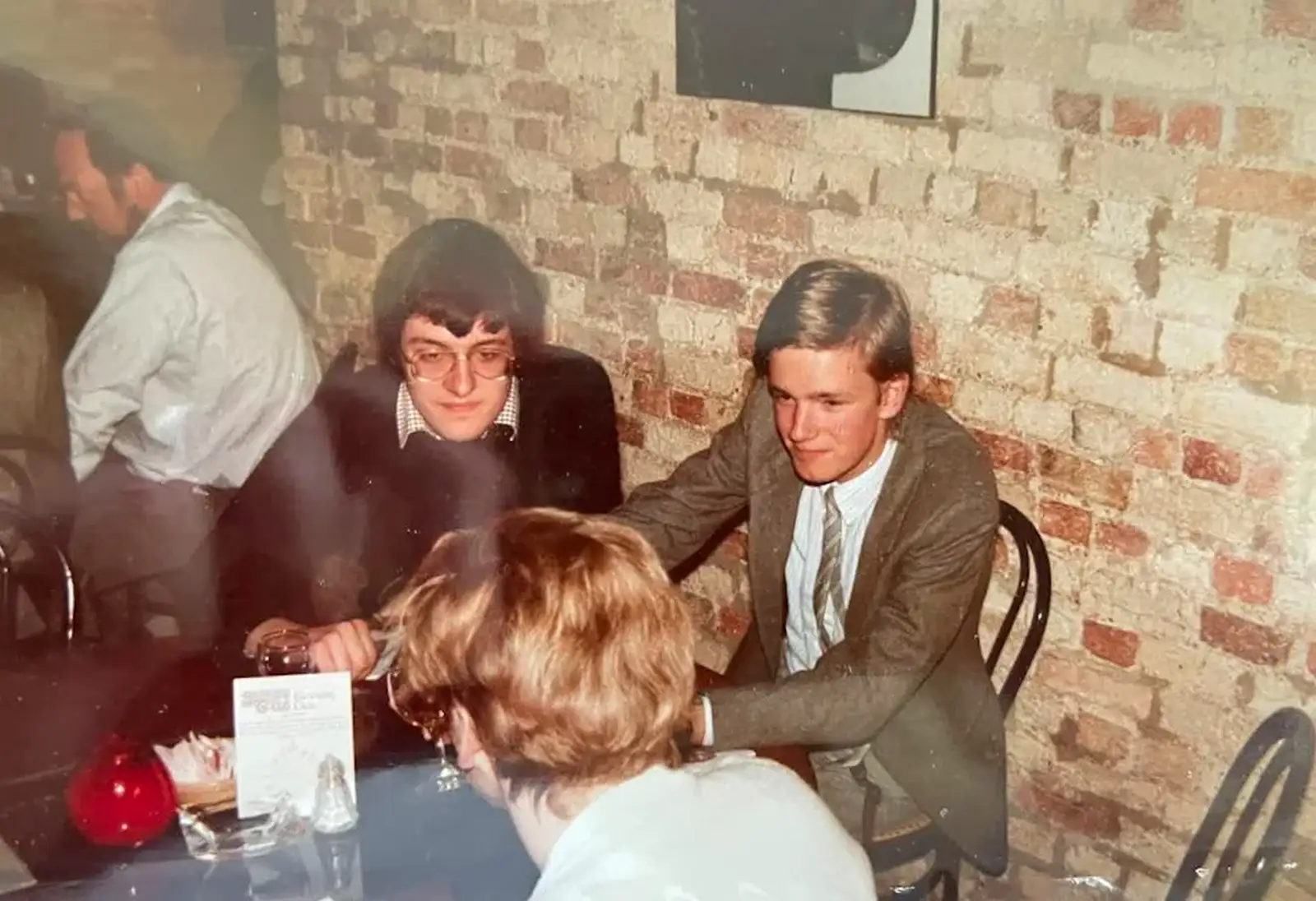 At Sweeney Todd's restaurant in Cambridge, 1986, from A Late 1980s Miscellany, Barton on Sea, Burton and Elsewhere - 1st September 1988