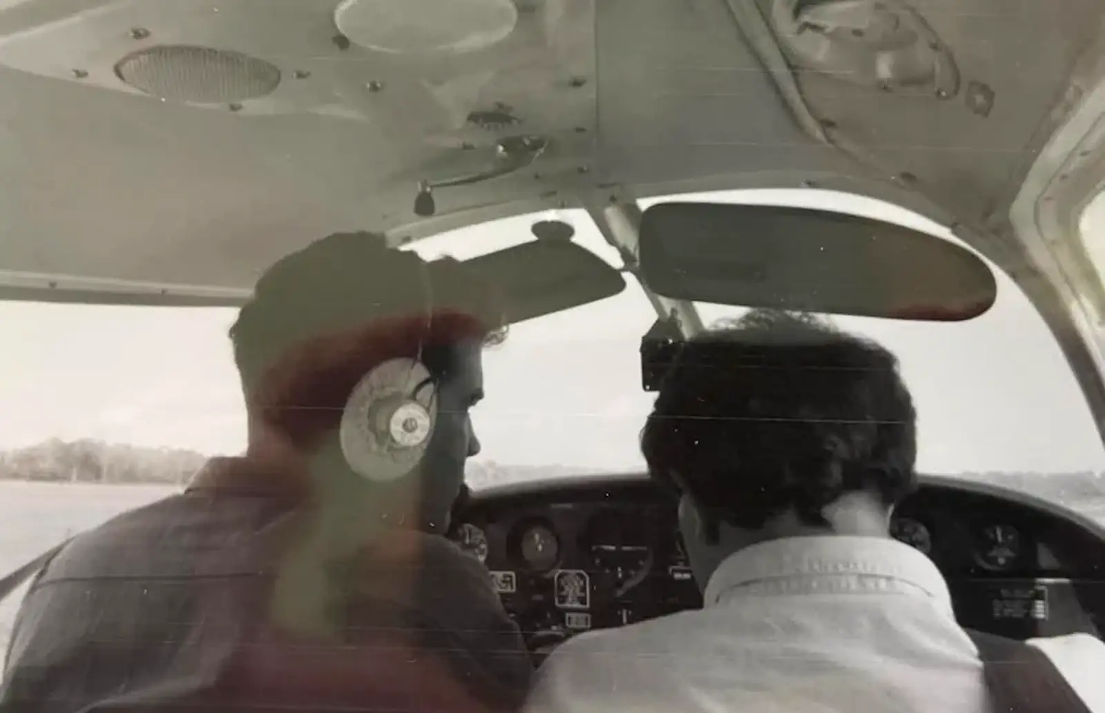 Jon has a flying lesson, from A Late 1980s Miscellany, Barton on Sea, Burton and Elsewhere - 1st September 1988