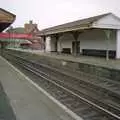 New Milton railway station, Leaving Sewell's Cottages: from Red House to New Milton and Farnborough - 22nd September 1988