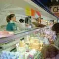 Alan Trower's legendary cheese stall, Leaving Sewell's Cottages: from Red House to New Milton and Farnborough - 22nd September 1988