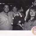The security dude with Gus and handler, Uni: Gus Honeybun and the Windy Gimli Burger, Plymouth - 17th October 1988