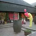 Balloons are handed out, Uni: A Dinner Party, Harbertonford and Buckfastleigh, Devon - 24th December 1988