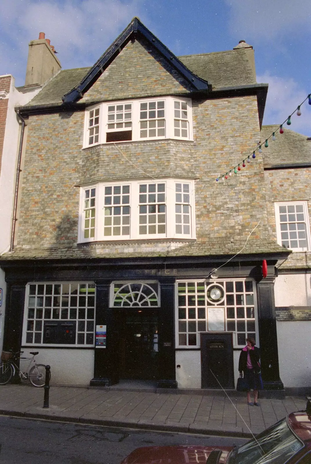 The Totnes post office, from Uni: A Dinner Party, Harbertonford and Buckfastleigh, Devon - 24th December 1988