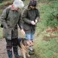 Diana, Marty and Angela, Christmas at Pitt Farm, Harbertonford, Devon - 25th December 1988