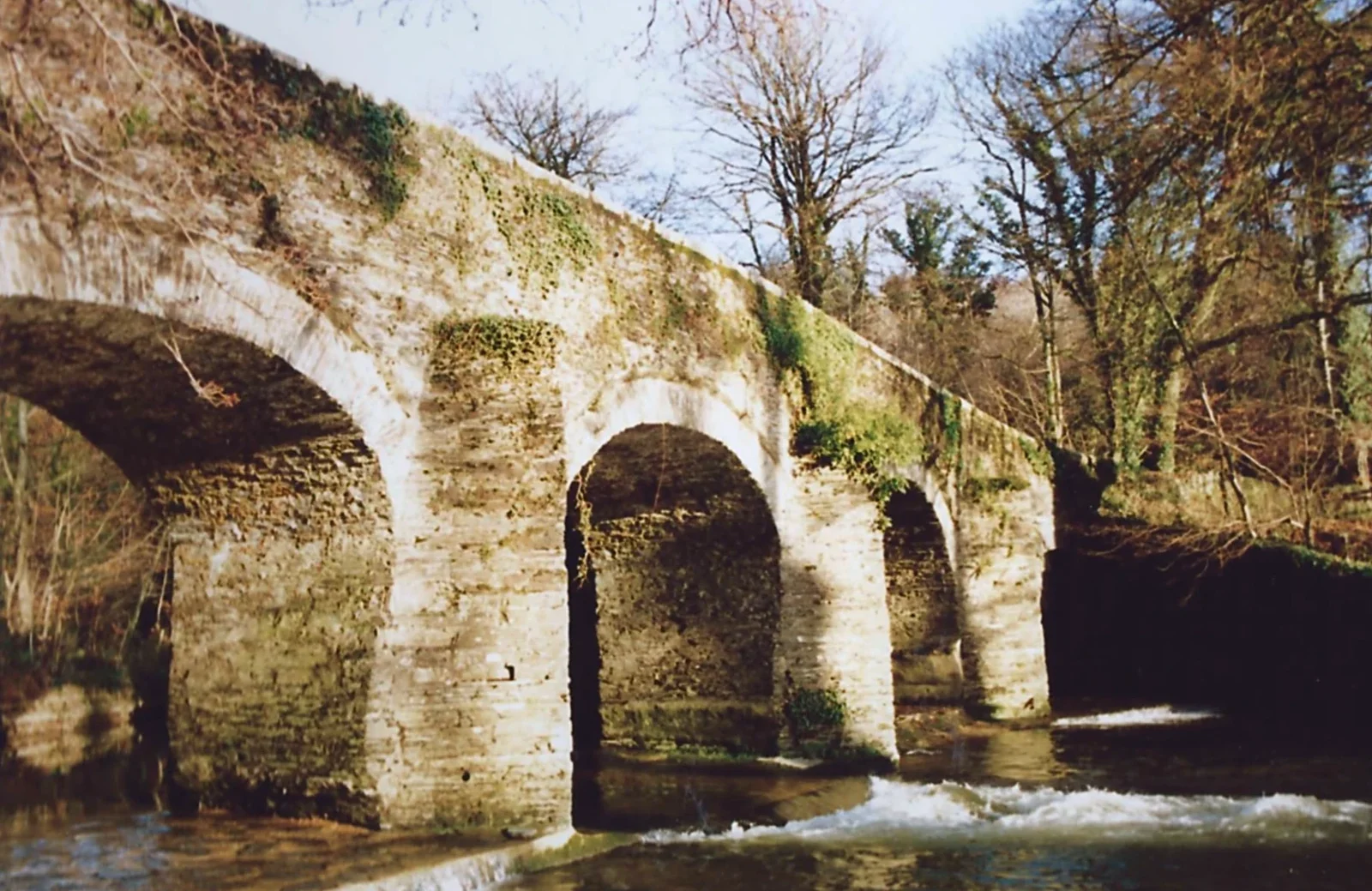 Plym Bridge, over the River Plym, from Uni: A Ride on the Plym Valley Cycle Path, Plymstock, Devon - 26th February 1989