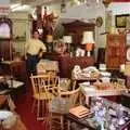 Jon in the antique shop on Old Milton Road, Barton-on-Sea and Farnborough Miscellany, Hampshire - 26th March 1989