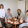 Maria, Phil, Liz and Sean in Farnborough, Barton-on-Sea and Farnborough Miscellany, Hampshire - 26th March 1989