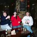 Kate leads a 'cheers' moment, Uni: Dartmoor Night and Day, Dartmouth and a bit of Jiu Jitsu, Devon - 29th April 1989