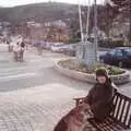 Angela and Marty by the river in Dartmouth, Uni: Dartmoor Night and Day, Dartmouth and a bit of Jiu Jitsu, Devon - 29th April 1989