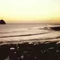 The Great Mewstone and Wembury Beach in the sunset, Uni: Dartmoor Night and Day, Dartmouth and a bit of Jiu Jitsu, Devon - 29th April 1989