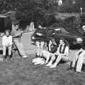 More hanging around on the green at Meavy, A Walk to Sheepstor, and Buckfast Abbey - Meavy and Buckfastleight - 1st May 1989