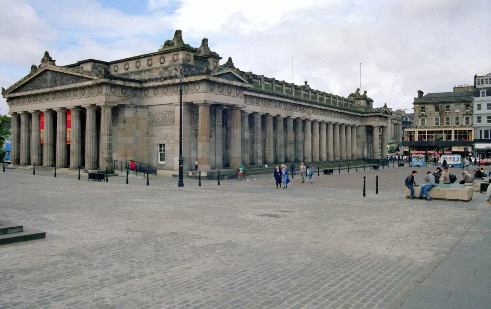 Some big museum, from Uni: A Trip To Glasgow and Edinburgh, Scotland - 15th May 1989