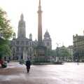 Uni: A Trip To Glasgow and Edinburgh, Scotland - 15th May 1989, George's Square, Glasgow