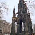The Scott Monument, Uni: A Trip To Glasgow and Edinburgh, Scotland - 15th May 1989