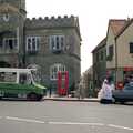 Some ecclesiastical action in Shaftesbury, Uni: A Trip to Yeovil, Shaftesbury, and the Tamar Bridge - 28th May 1989