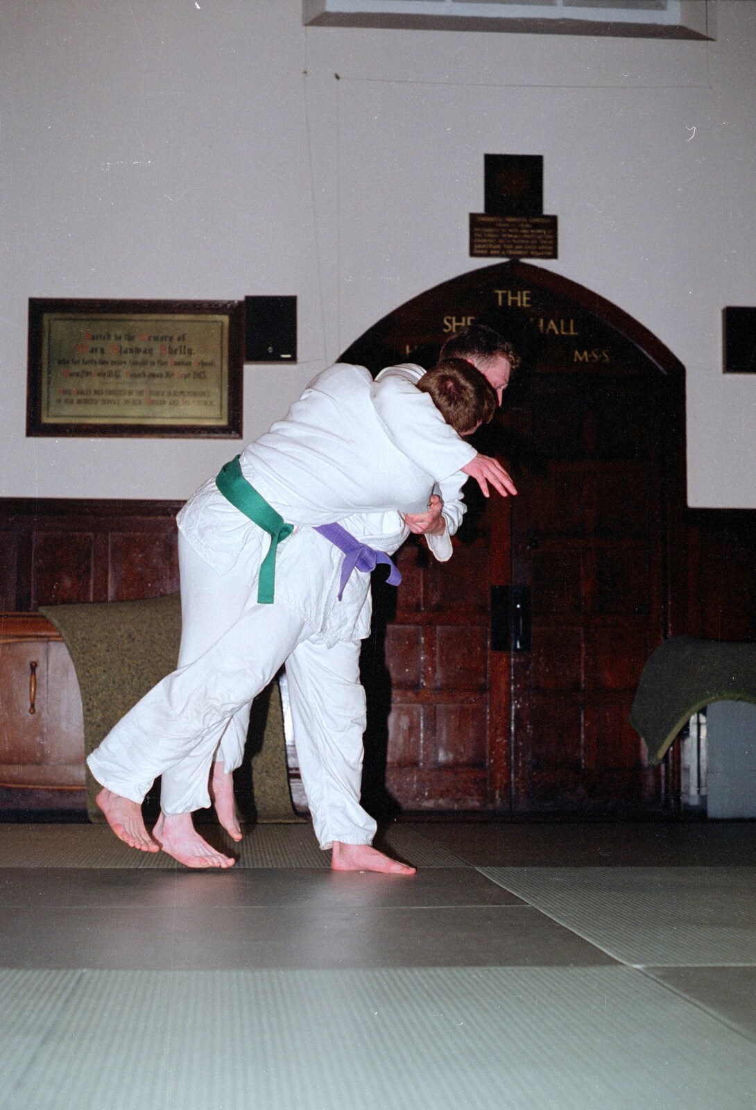 More Jitsu lobs from Uni: Riki's Barbeque and Dobbs' Jitsu, Plymouth, Devon - 2nd June 1989