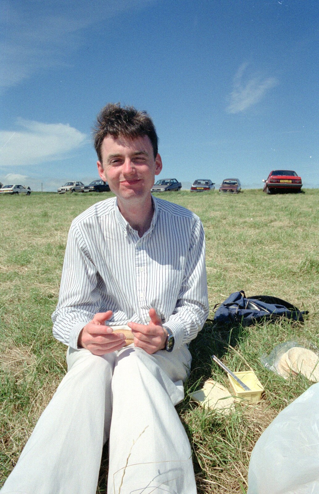 John Stuart from Uni: An End-of-it-all Trip to Land's End, Cornwall - 13th June 1989