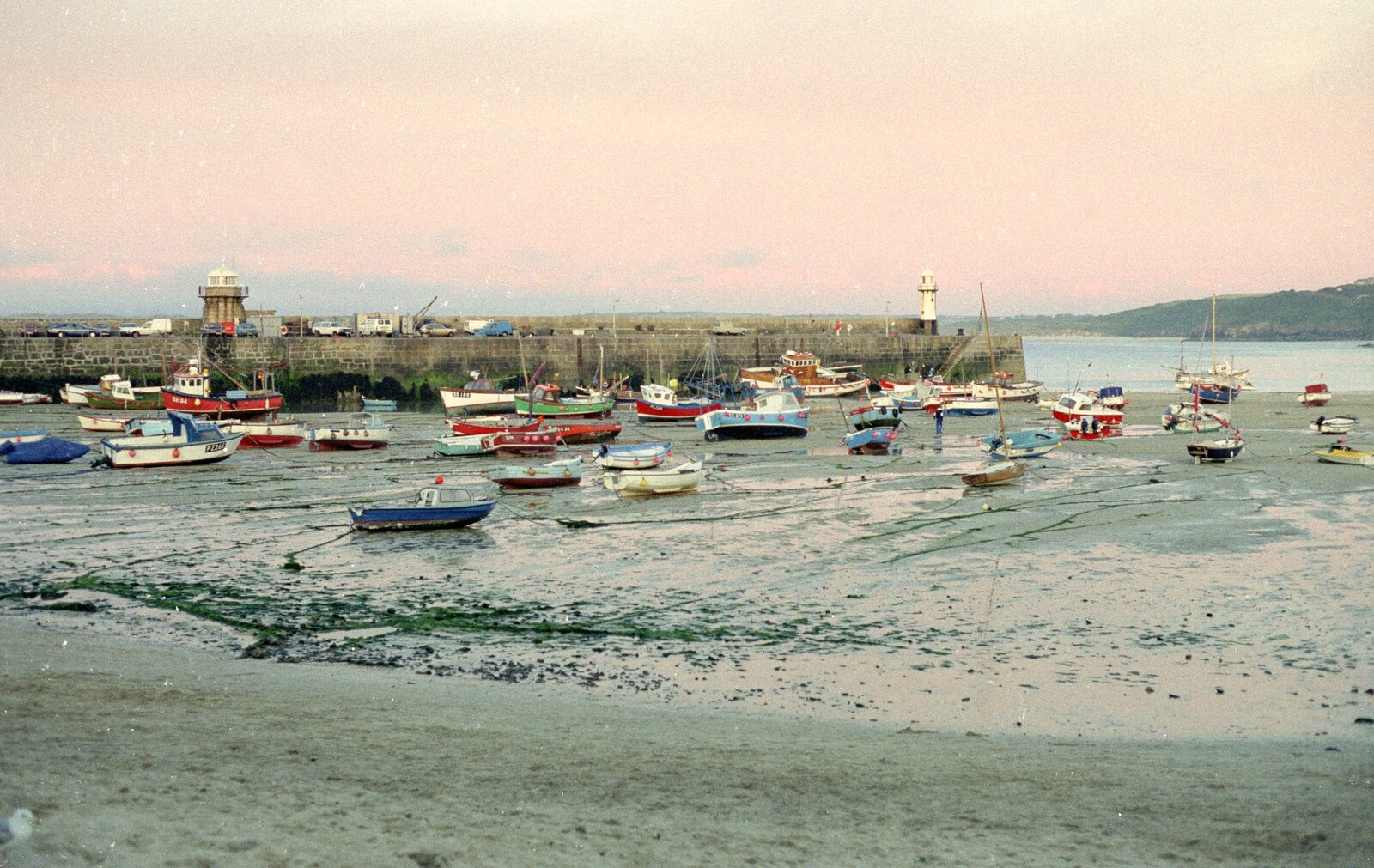 St. Ives harbour from Uni: An End-of-it-all Trip to Land's End, Cornwall - 13th June 1989