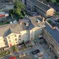 Our corner of Wyndham Square, Uni: Views From St. Peter's Church Tower, Wyndham Square, Plymouth, Devon - 15th June 1989
