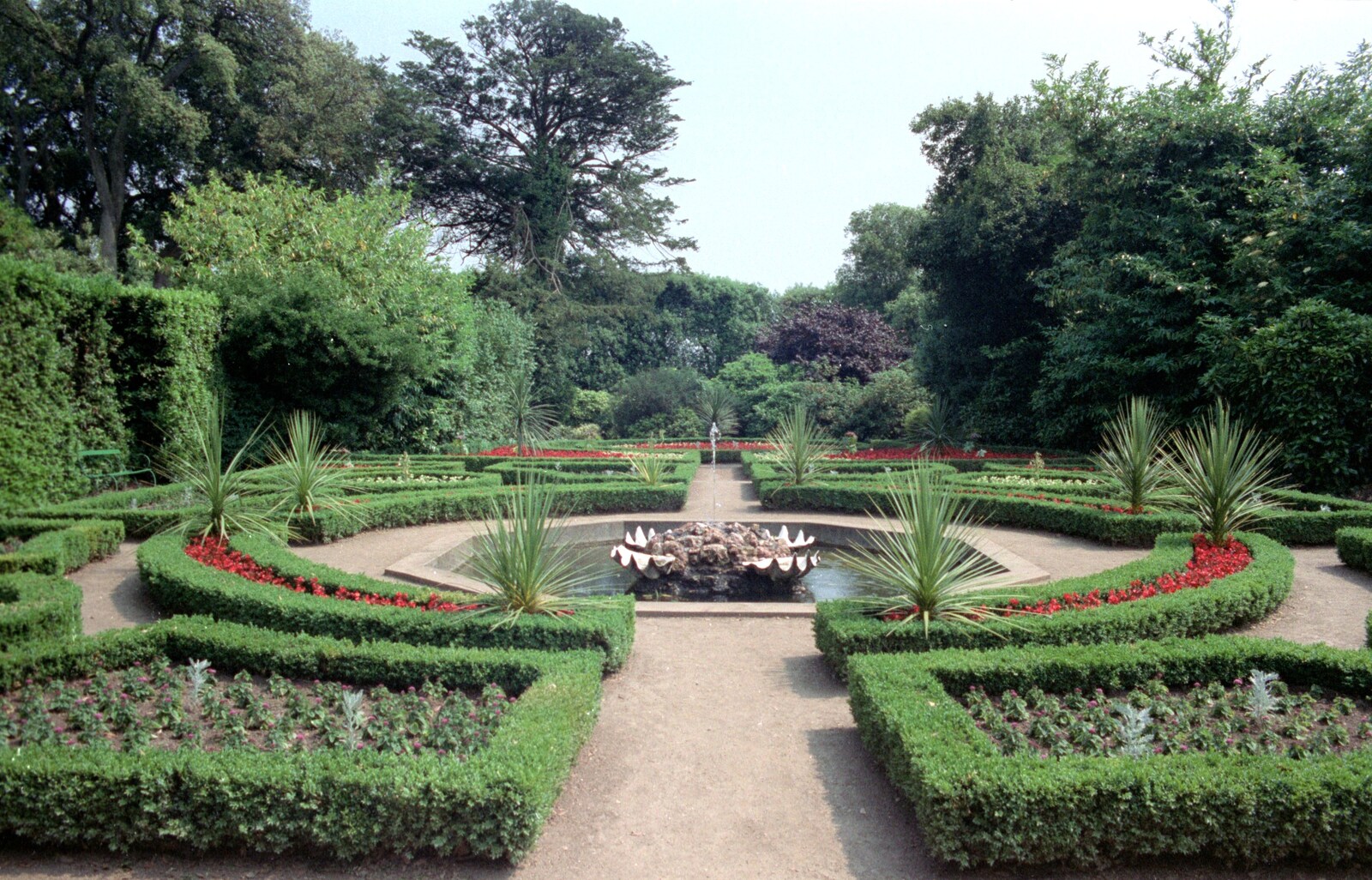 Mount Edgcumbe gardens from Uni: A Trip to Mount Edgcumbe, Cornwall - 17th June 1989