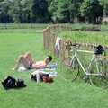 Riki gets his kit off, Uni: A Burrator Bike Ride, Dartmoor - 20th June 1989