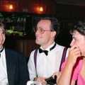 Dave, Chris and Rebecca, Uni: The BABS End-of-Course Ball, New Continental Hotel, Plymouth - 21st June 1989
