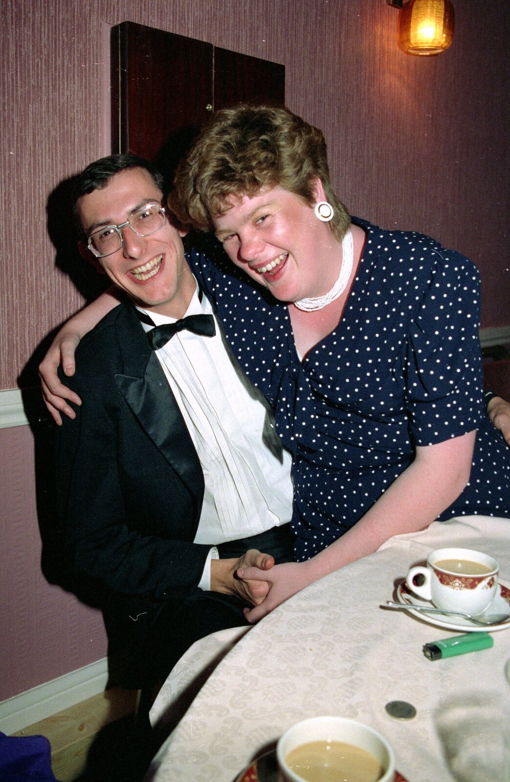 Andy Dobie and Kate Solly from Uni: The BABS End-of-Course Ball, New Continental Hotel, Plymouth - 21st June 1989