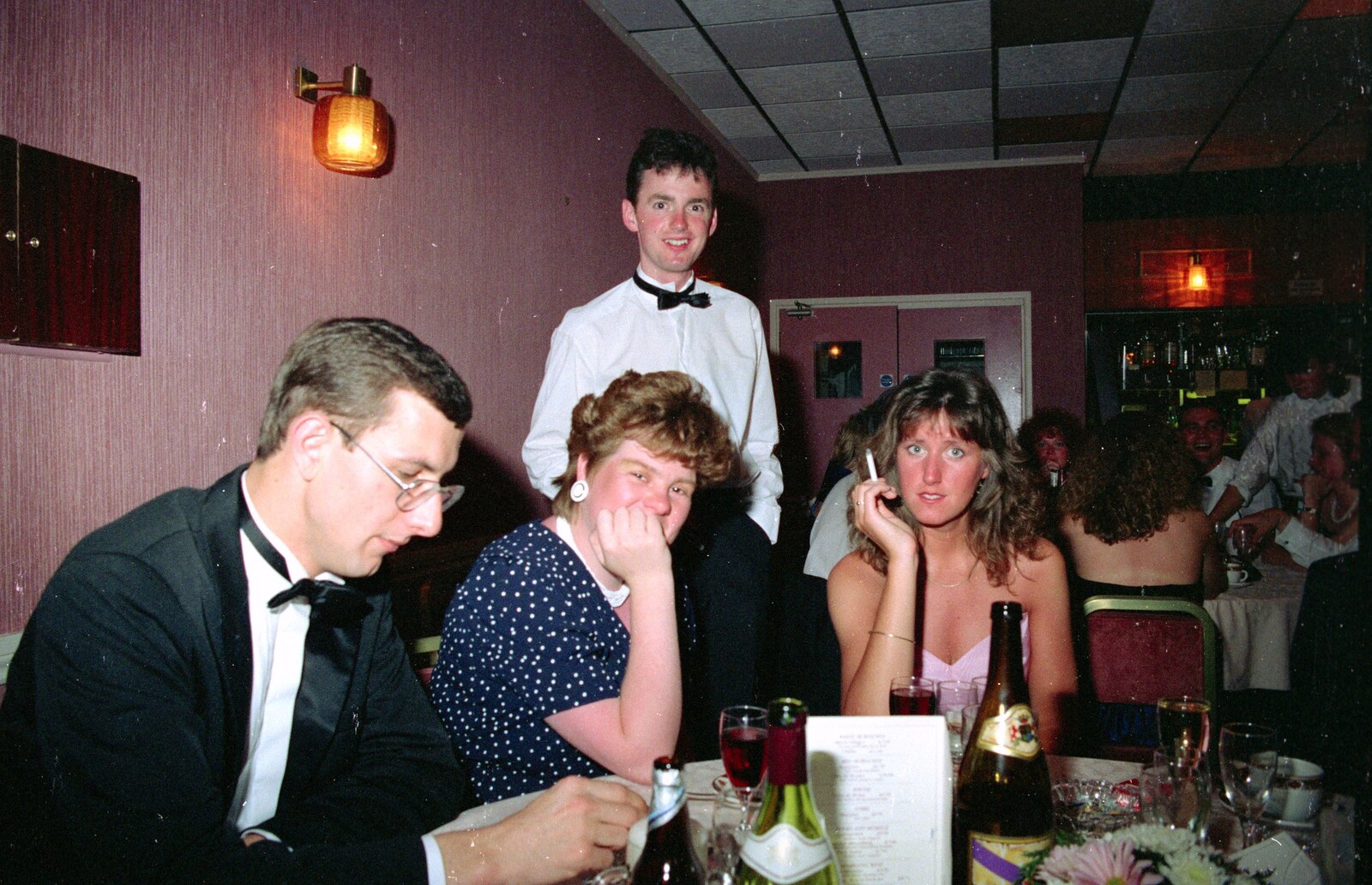 John Stuart comes over from Uni: The BABS End-of-Course Ball, New Continental Hotel, Plymouth - 21st June 1989