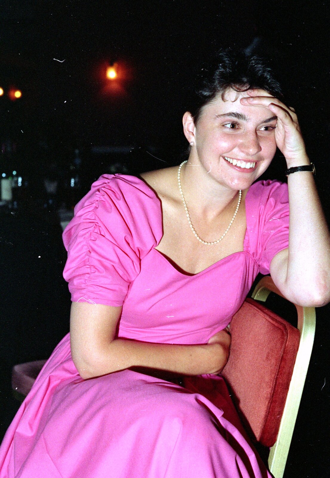 Rebecca Drummond-Hall from Uni: The BABS End-of-Course Ball, New Continental Hotel, Plymouth - 21st June 1989
