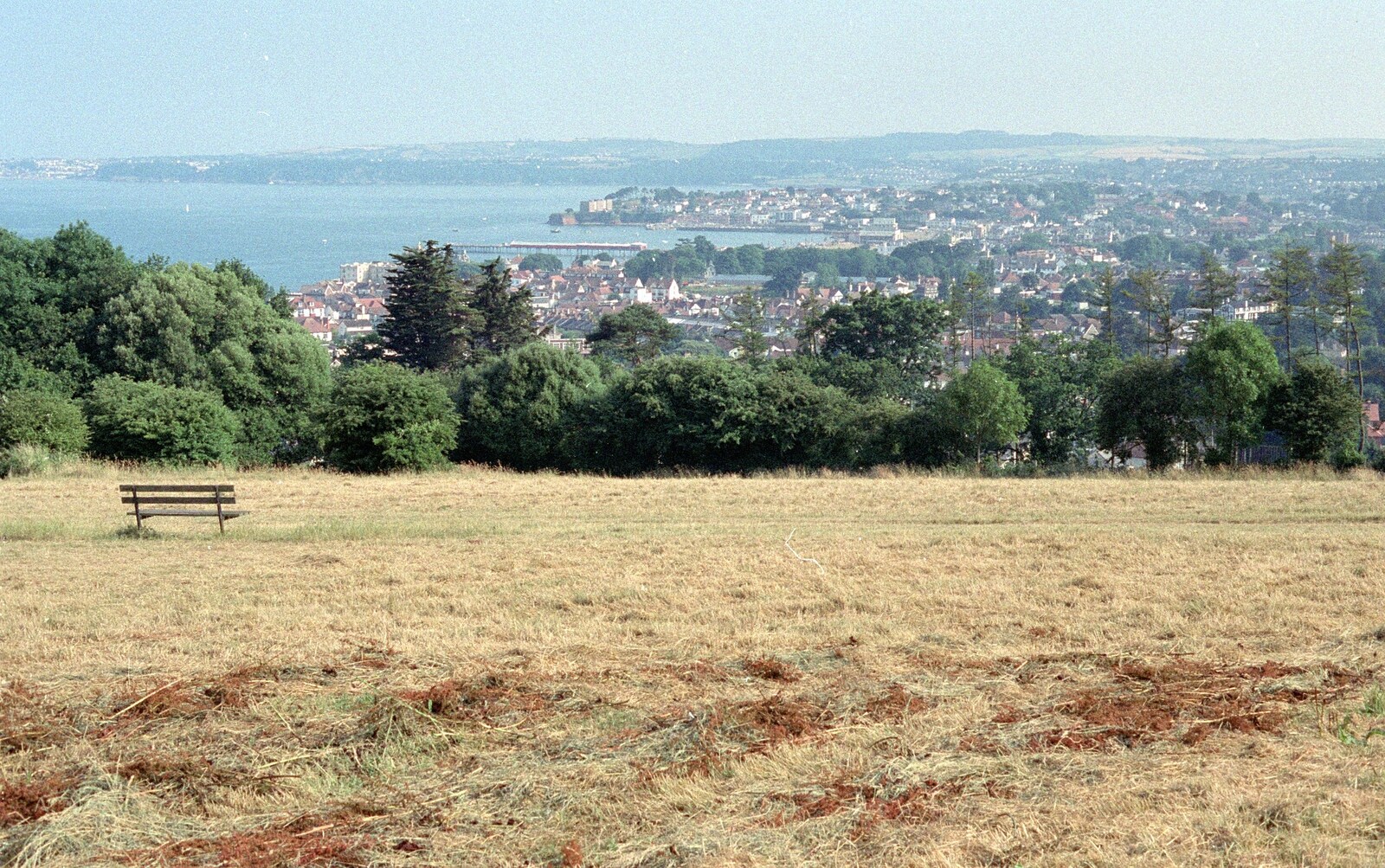 The view over Torquay from Uni: A Trip to the Riviera and Oberon Gets New Shoes, Torquay and Harbertonford, Devon - 3rd July 1989