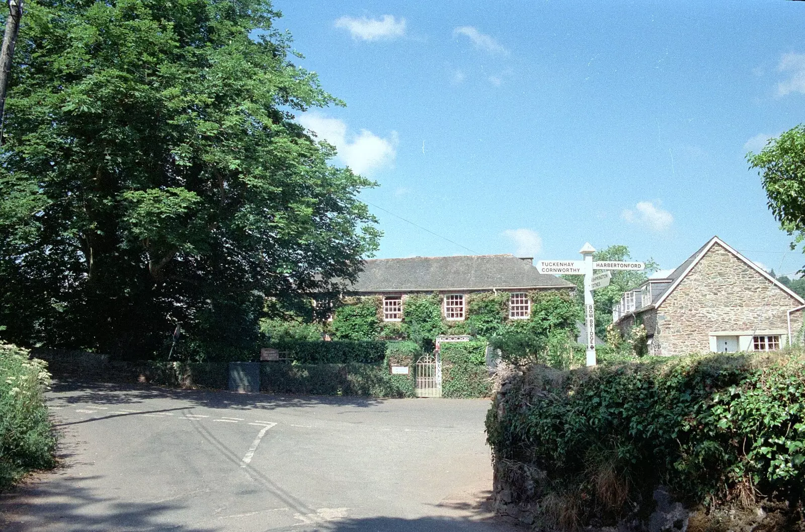 Near Harbertonford, Ashprington and Tuckenhay, from Uni: A Trip to the Riviera and Oberon Gets New Shoes, Torquay and Harbertonford, Devon - 3rd July 1989