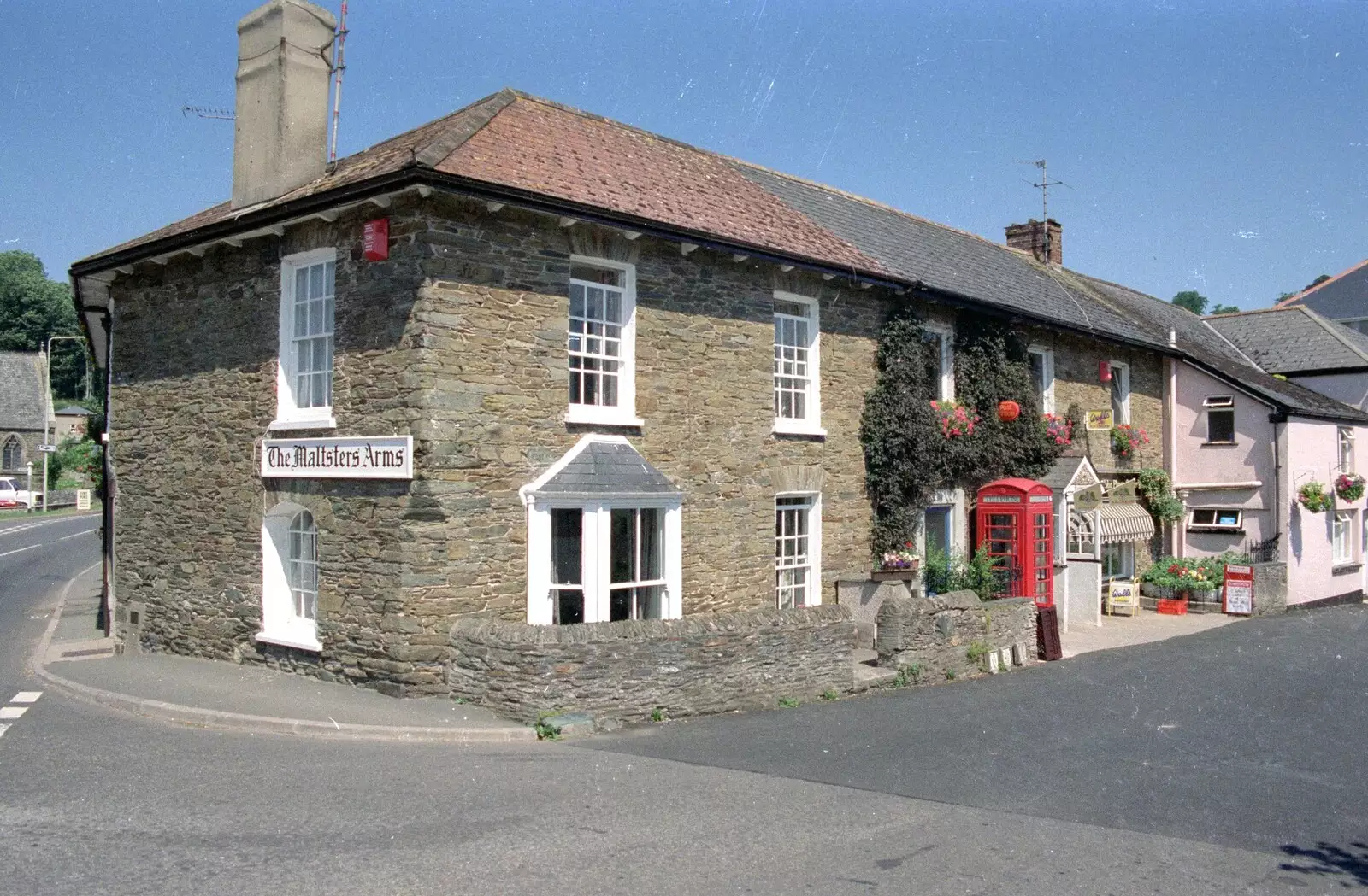 The Maltsters Arms, Harbertonford, from Uni: A Trip to the Riviera and Oberon Gets New Shoes, Torquay and Harbertonford, Devon - 3rd July 1989