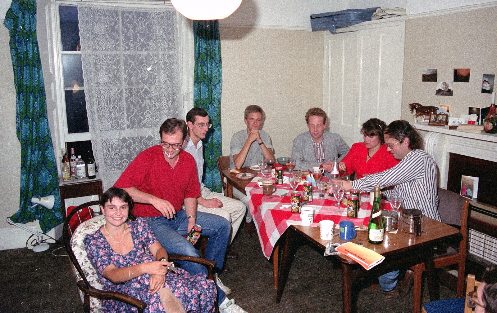 Uni: A Wyndham Square Economics Party, Stonehouse, Plymouth - 10th July 1989: Nosher, at the back