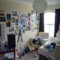 Uni: Risky Business, A Wedding Occurs and Dave Leaves, Wyndham Square, Plymouth - 15th July 1989, The bedroom photo wall