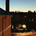 1989 A dusk view out of the Wyndham Square kitchen window