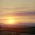 1989 Rolling Devon fields in the sunset