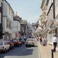 1989 Fore Street in Totnes on a sunny day