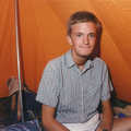 Nosher in a tent, Back From Uni: Summer Pruning, Bransgore, Dorset - 25th July 1989