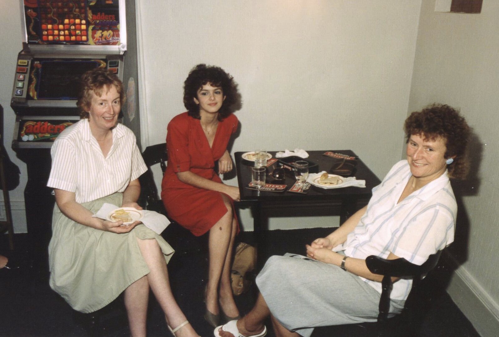 Bindery Sue, Rachel and Wendy from Kite Flying, and an Introduction to BPCC Printec, Diss, Norfolk - 3rd August 1989