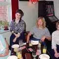 Crispy, Kelly, Big Sue and Jackie in the Railway, Kite Flying, and an Introduction to BPCC Printec, Diss, Norfolk - 3rd August 1989