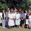 A BPCC Anglia Web office staff group photo, Kite Flying, and an Introduction to BPCC Printec, Diss, Norfolk - 3rd August 1989