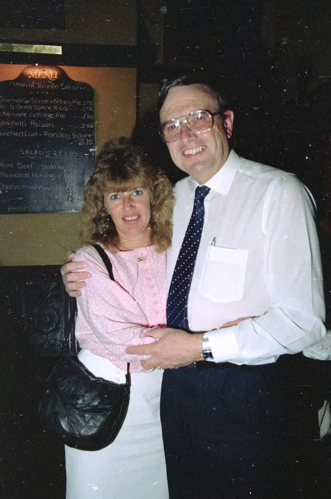 A couple of Printec staff, from Kite Flying, and an Introduction to BPCC Printec, Diss, Norfolk - 3rd August 1989