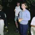 Balls in the garden, Chris and Phil's Party, Hordle, Hampshire - 6th September 1989