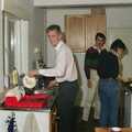 1989 Nosher does a spot of washing up