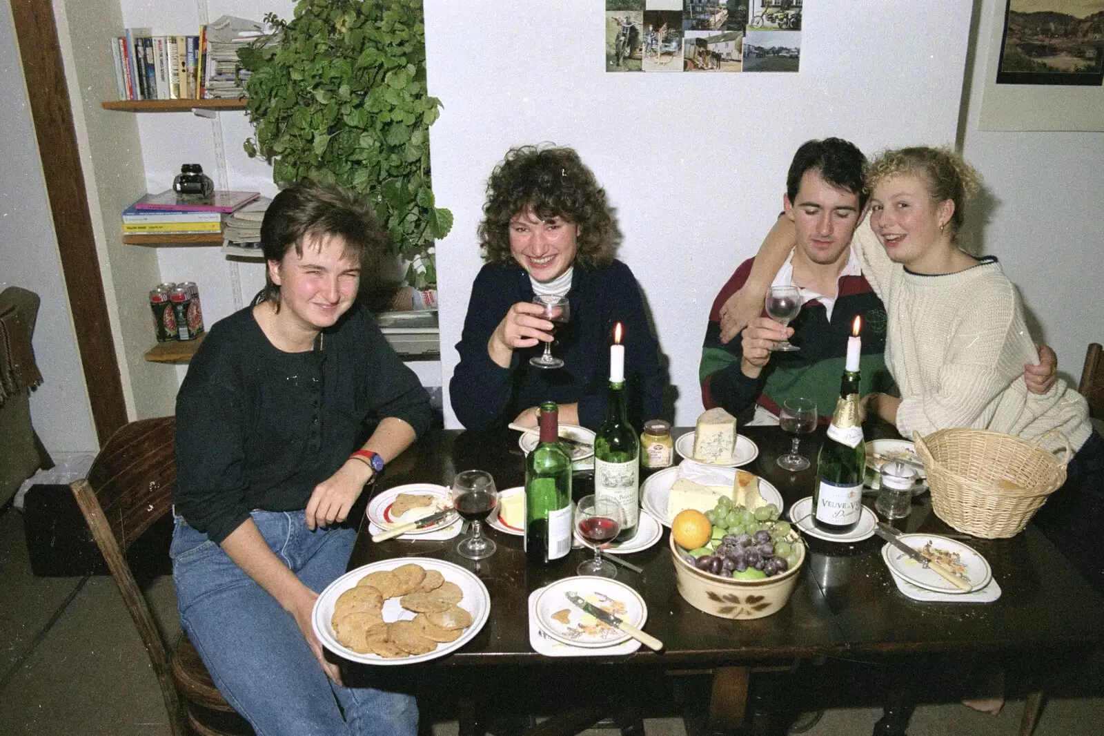 It's a cheese course, from A Trip to Kenilworth, Warwickshire - 21st September 1989