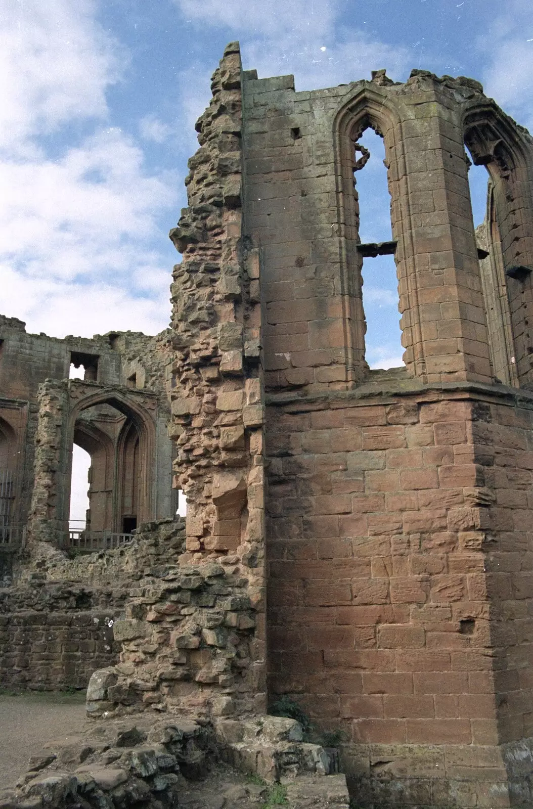 Castle ruins, from A Trip to Kenilworth, Warwickshire - 21st September 1989