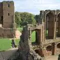 A view from a tower, A Trip to Kenilworth, Warwickshire - 21st September 1989