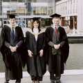 Dobbs, Angela and Nosher, Uni: Graduation Day, The Guildhall, Plymouth, Devon - 30th September 1989