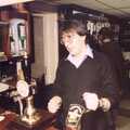 Steve, one of the senior bar dudes, Uni: Nosher's Graduation, Plymouth, Devon - 30th September 1989